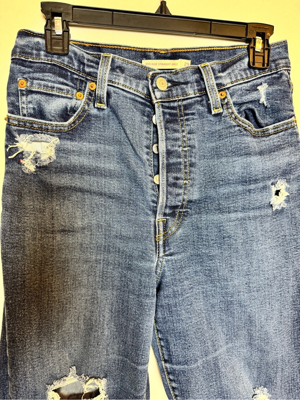 Levi’s Ribcage Straight Ankle Jeans 29 - Picture 2 of 7